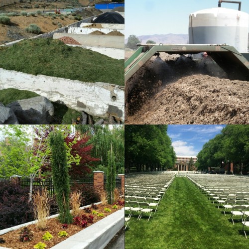 From grass, to custom compost, to landscape and turf growth! UNR goes green with Full Circle!
